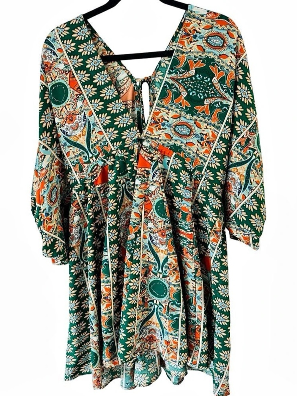 Cupshe Paisley Floral Boho collection Sundress size M